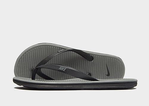 Nike Solarsoft II Flip Flops Grey - Mens | Compare | Union Square Aberdeen Shopping Centre