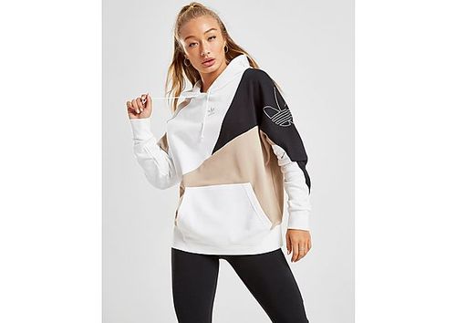 adidas Originals Speed Colour Block Overhead Hoodie - White - Womens |  Compare | Union Square Aberdeen Shopping Centre