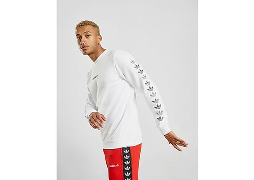 adidas Tape QQR Crew Sweatshirt - White - Mens | Compare | Union Square Aberdeen Shopping