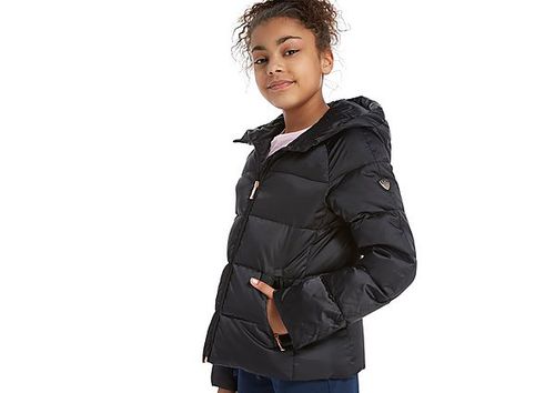 Kwijting gitaar Bijdrager Emporio Armani EA7 Girls' Shiny Down Jacket Junior - Black - Kids | Compare  | Bluewater