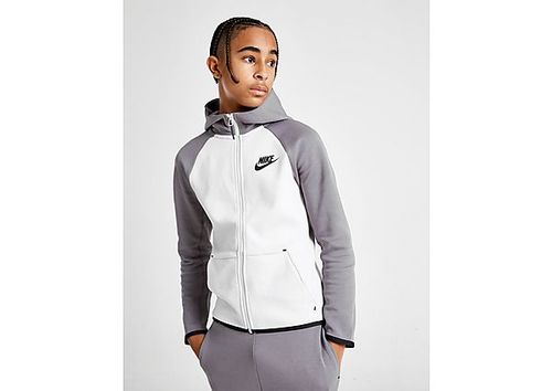 Tech Fleece Full Zip Hoodie - Grey - Kids | Compare | Union Square Aberdeen Shopping Centre