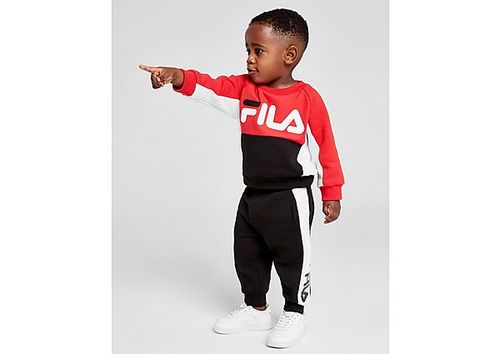 Fila Crew Tracksuit Infant - Black - Kids Compare | Cabot Circus