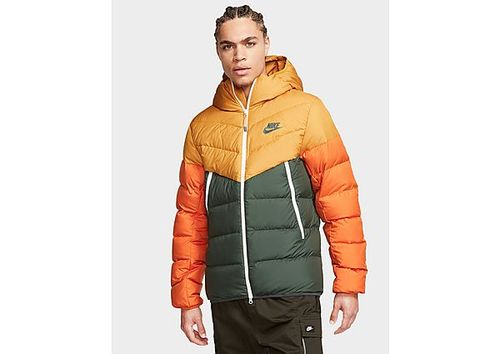 Estéril rápido oveja Nike Down Fill Bubble Jacket - Gold Suede - Mens | Compare | Cabot Circus