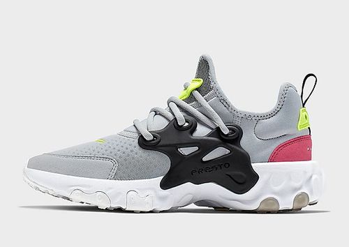 Nike Nike React Presto Older Kids' Shoe - Wolf Grey | Compare Highcross Shopping Leicester