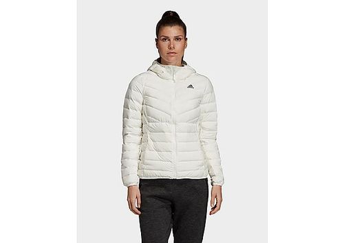 Omgeving Af en toe Nauwkeurig adidas Performance Varilite 3-Stripes Hooded Down Jacket - Core White -  Womens | Compare | Union Square Aberdeen Shopping Centre