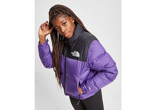 The North Face Cropped Nuptse Jacket Purple Womens Compare Union Square Aberdeen Shopping Centre