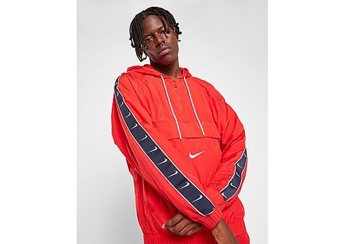 Je zal beter worden vlinder Carry Nike Swoosh Woven Overhead Jacket - Red - Mens | Compare | Union Square  Aberdeen Shopping Centre