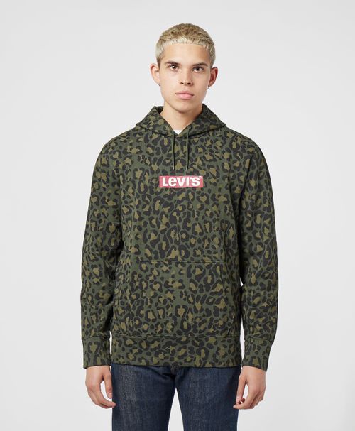 Levis Leopard Print Overhead Hoodie - Olive/Olive, Olive/Olive | Compare |  Port