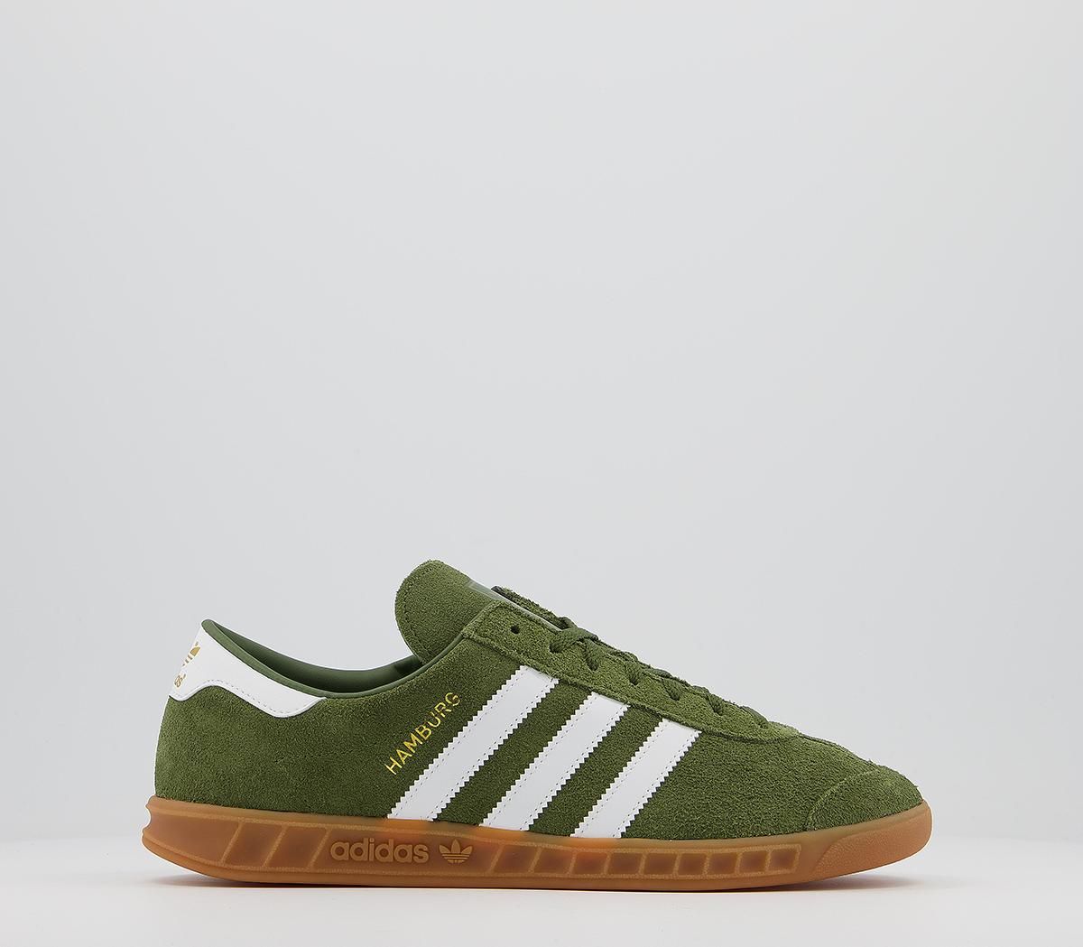 adidas hamburg khaki white exclusive