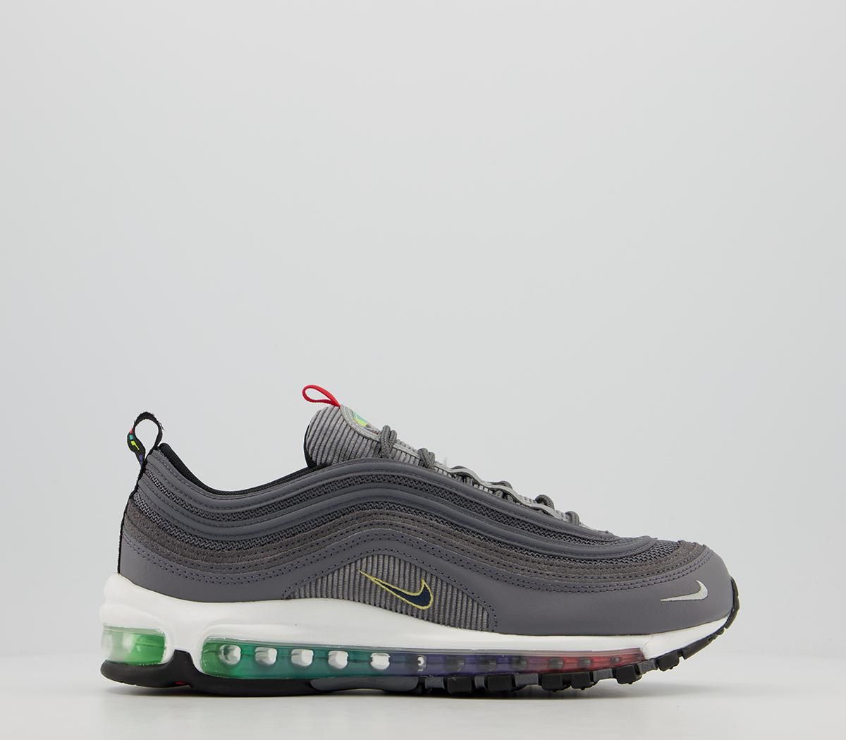 air max 97 trainers black orange trance thunder grey stargazer