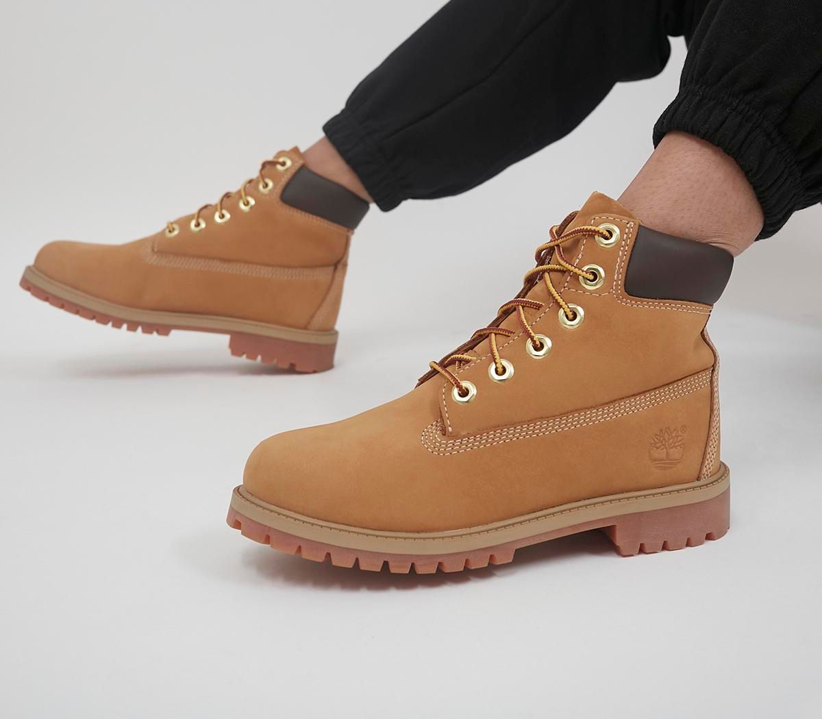 timberland slim premium 6 inch boots antler pink