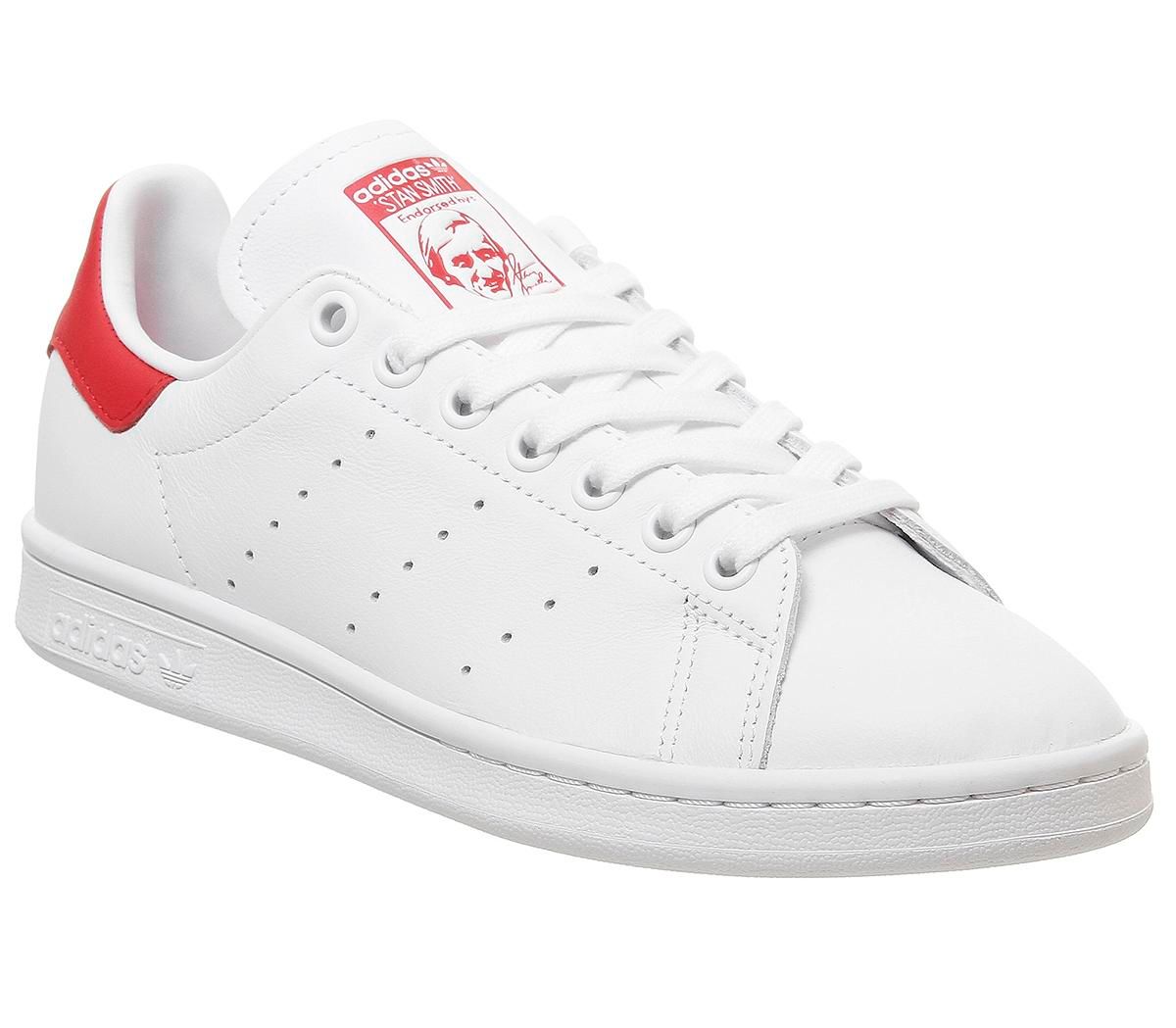 adidas Stan Smith WHITE LUSH RED Compare Cabot Circus