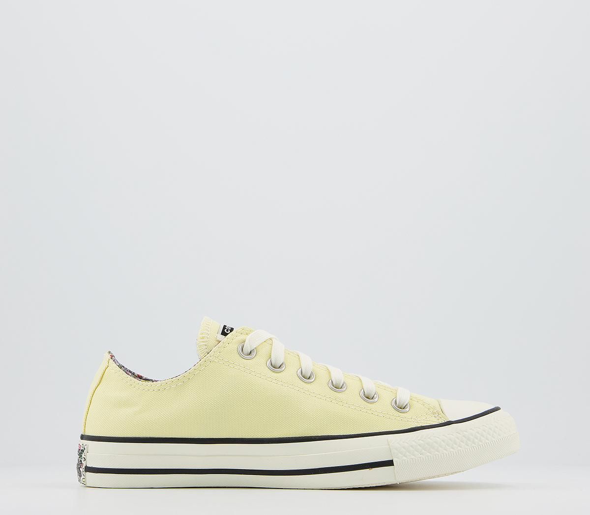 converse all star low egret white rainbow