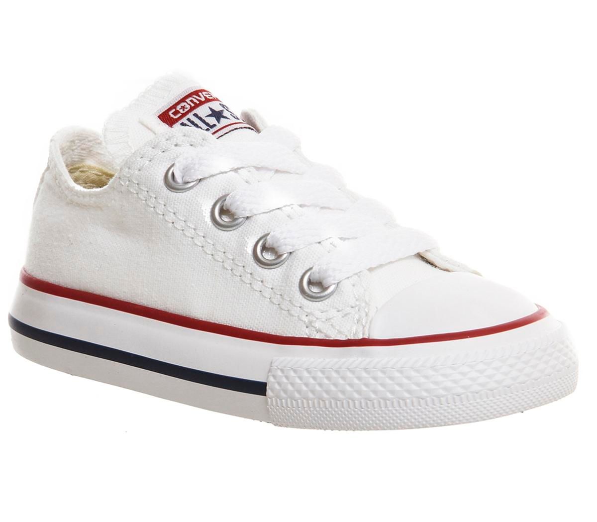 newborn white converse