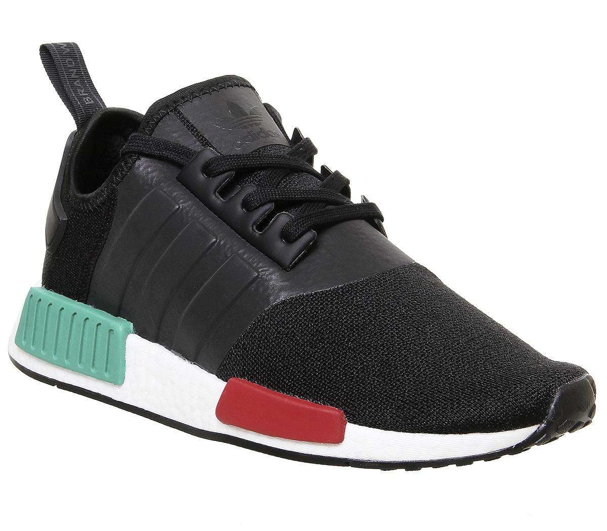 red and green nmd