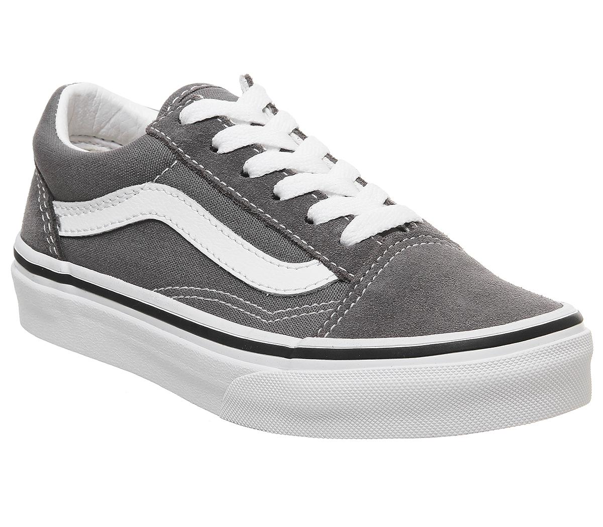 old skool pewter true white