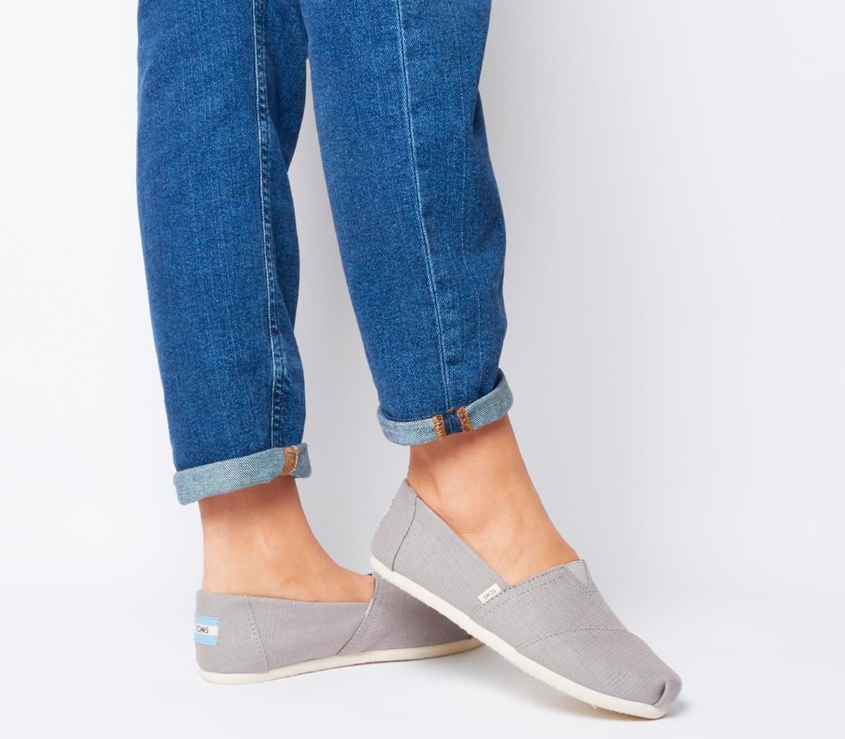 toms alpargata grey