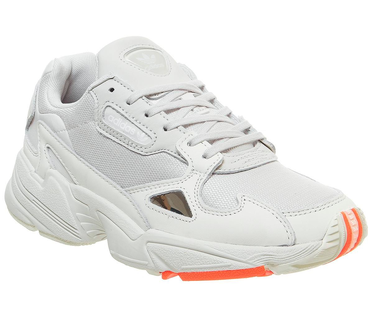 adidas Falcon OFF WHITE WHITE ORANGE 