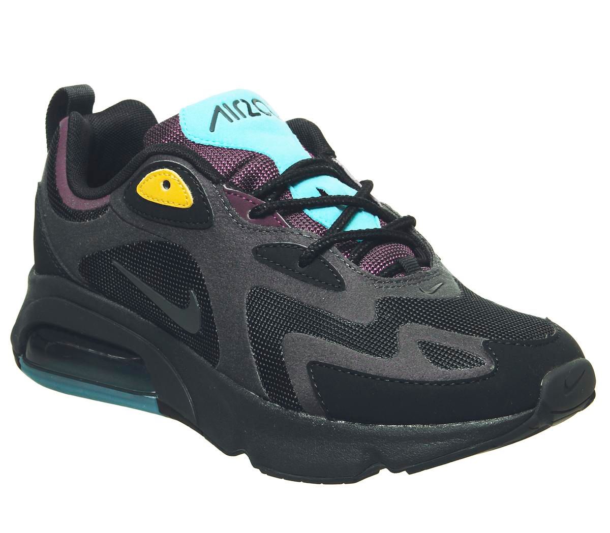 Nike Air Max 200 BLACK ANTHRACITE 