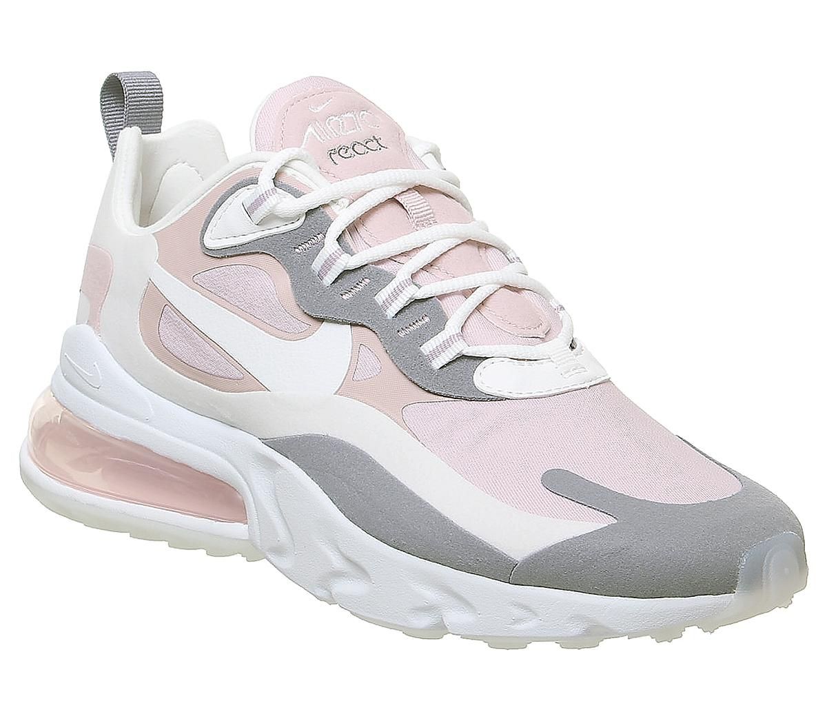 air max 270 react trainers plum chalk white mauve grey