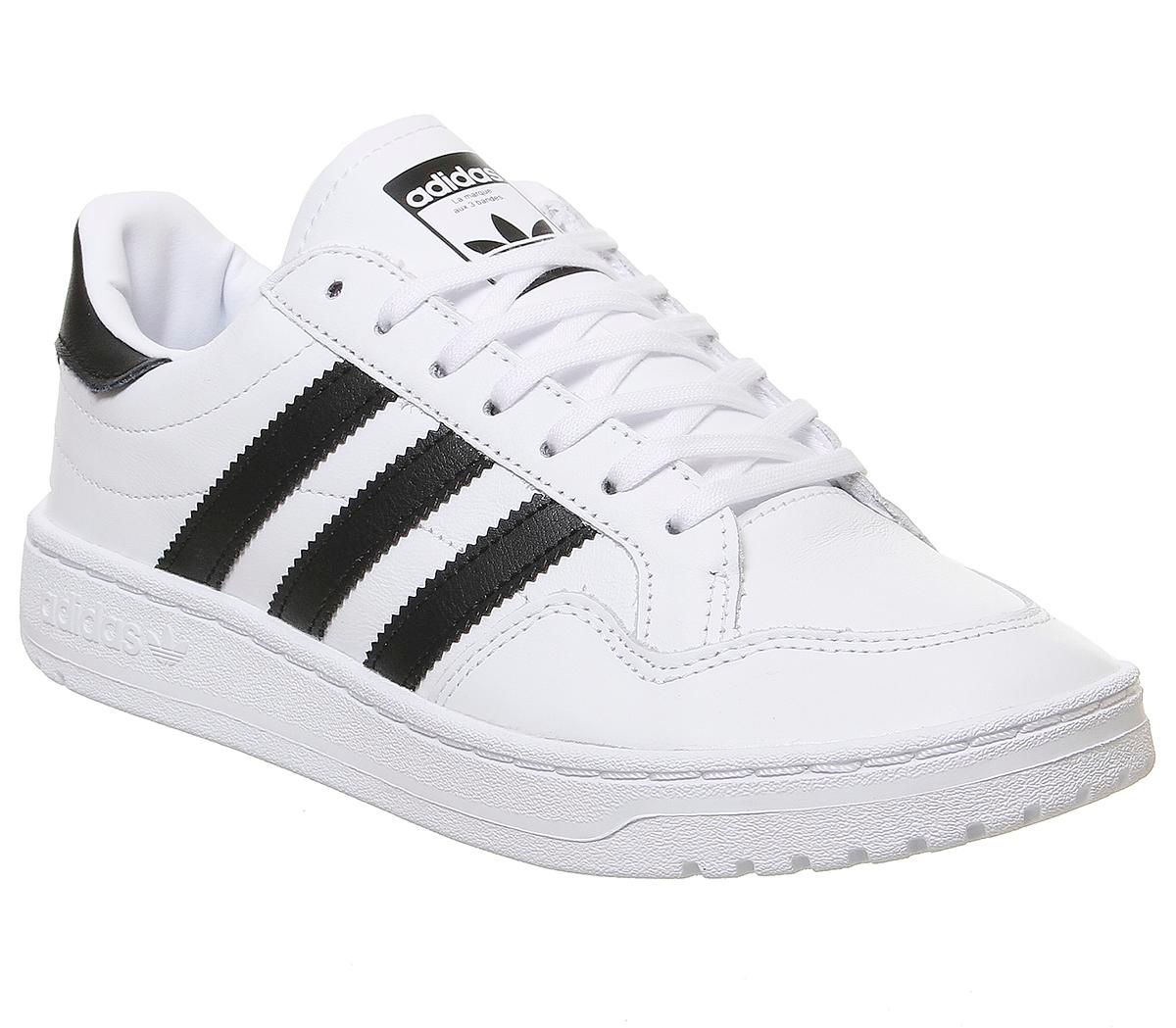 adidas Team Court Trainers WHITE CORE 