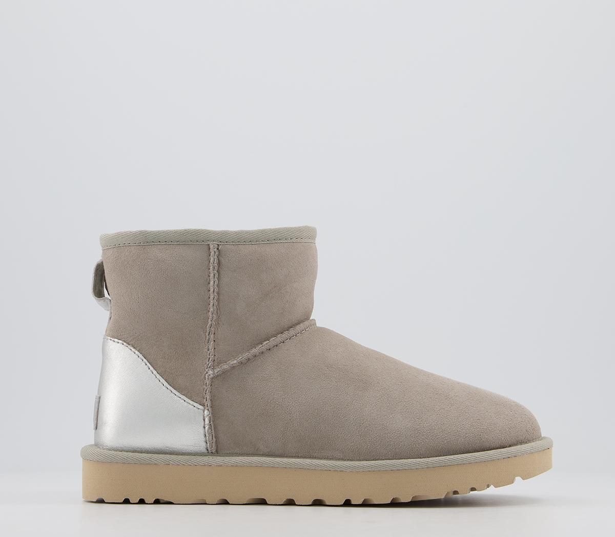 grey ugg boots office
