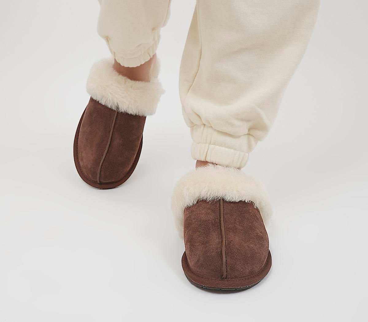 Ugg scuffette clearance slippers espresso