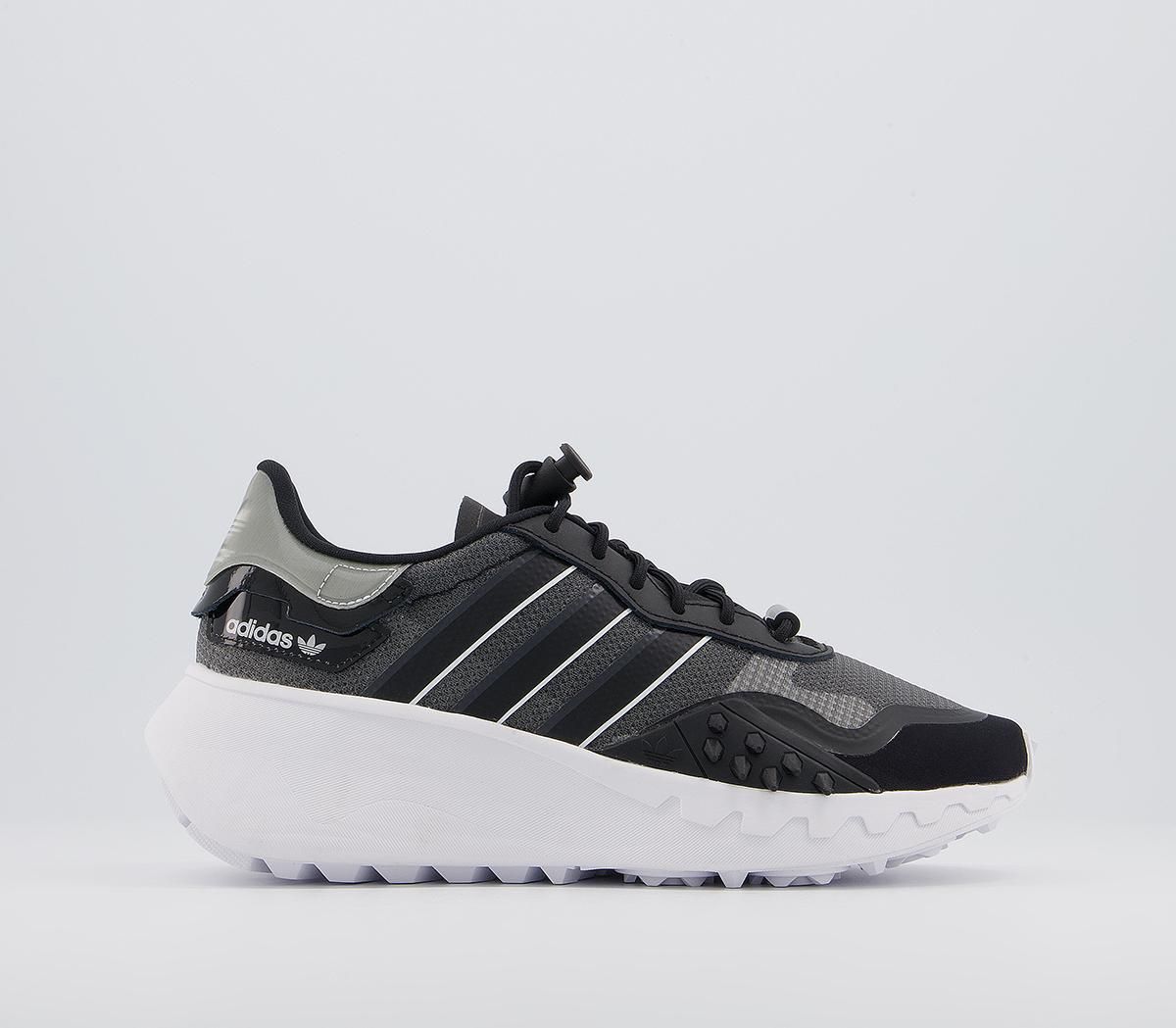 adidas gazelle trainers night grey carbon silver exclusive