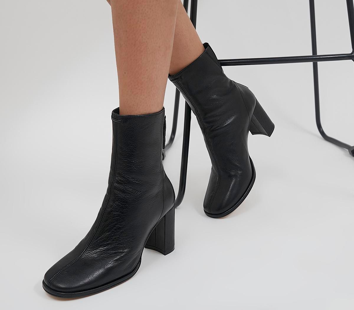 office block heel boots