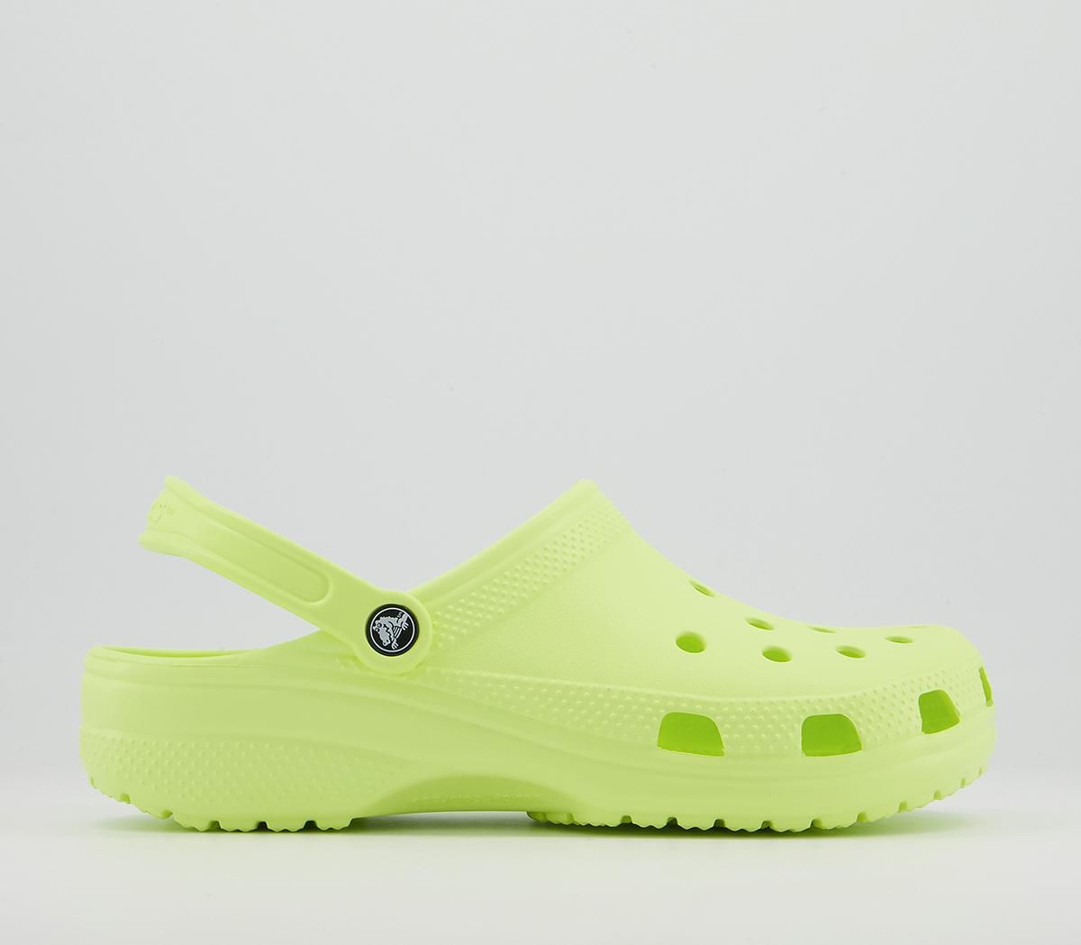 lime zest crocs