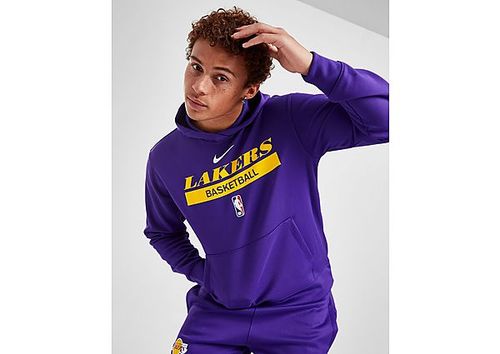 Black Jordan NBA LA Lakers Courtside Statement Hoodie