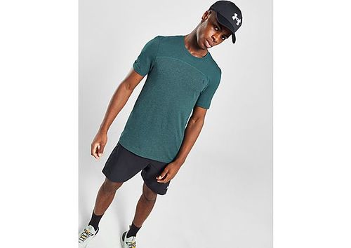 Under Armour Training Rush seamless geo sport t-shirt in blue