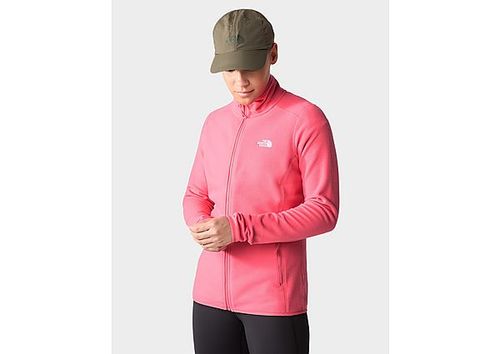 The North Face 100 Glacier Full Zip Womens Fleece Top - Pink