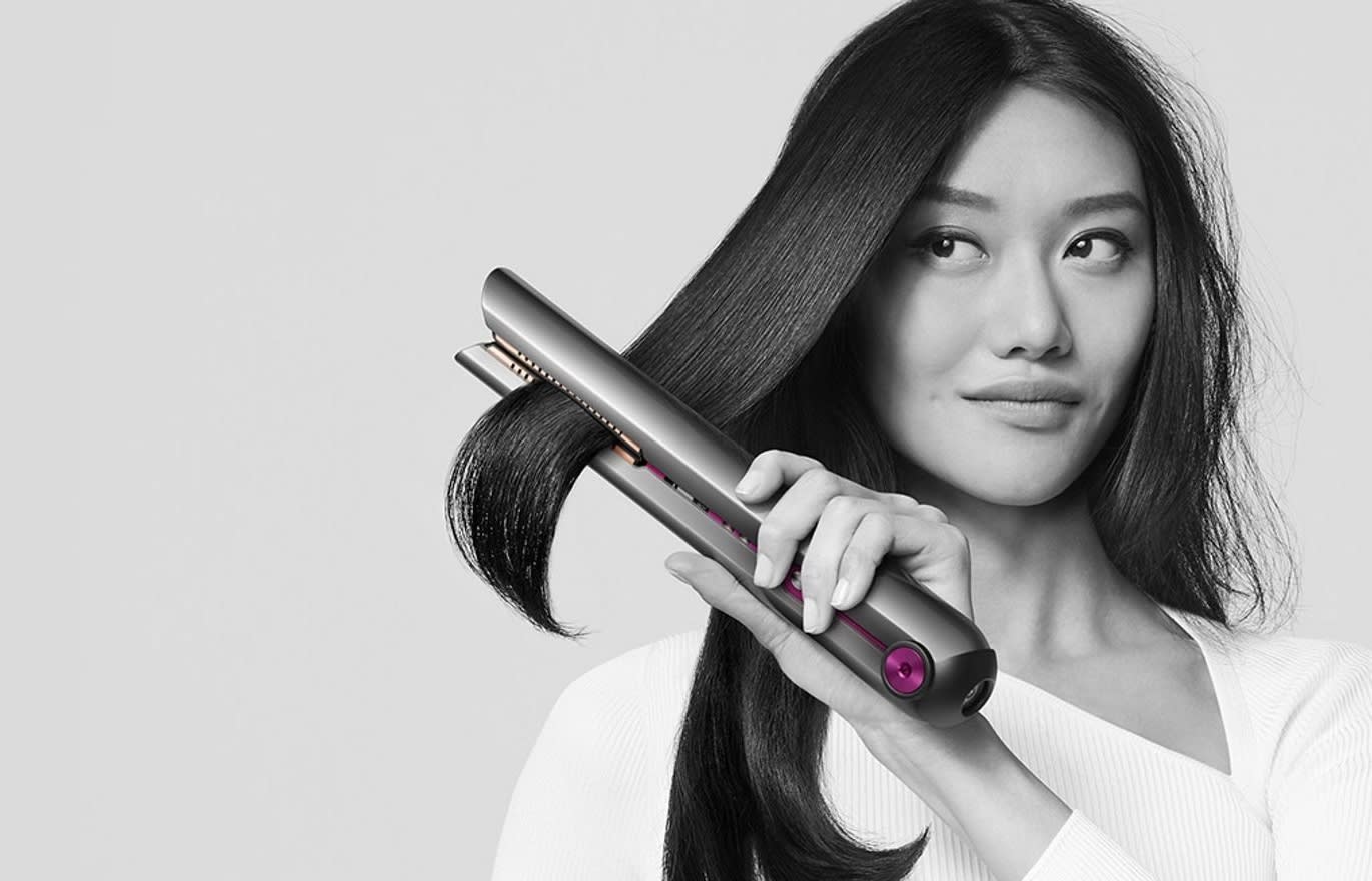 can you use dyson corrale on wet hair