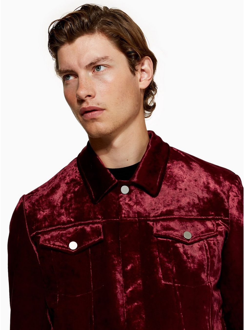 Topman velvet jacket online