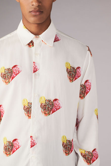Cocktail Print Shirt