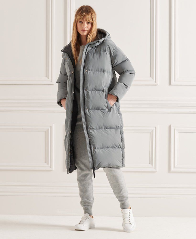 Superdry high shine duvet coat on sale
