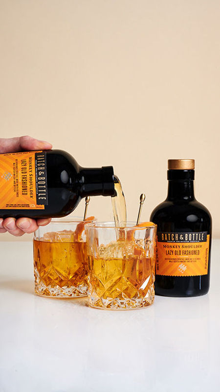 Monkey Shoulder Lazy Old Fashioned