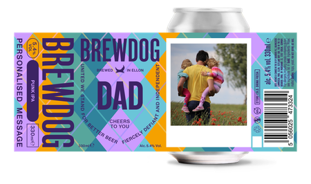 Personalised Dad Cans