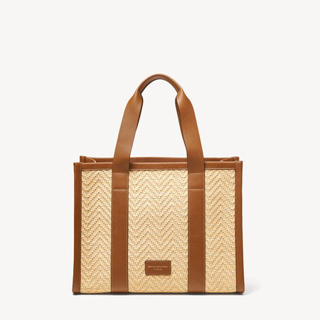 Raffia Tote Bag - Marmalade