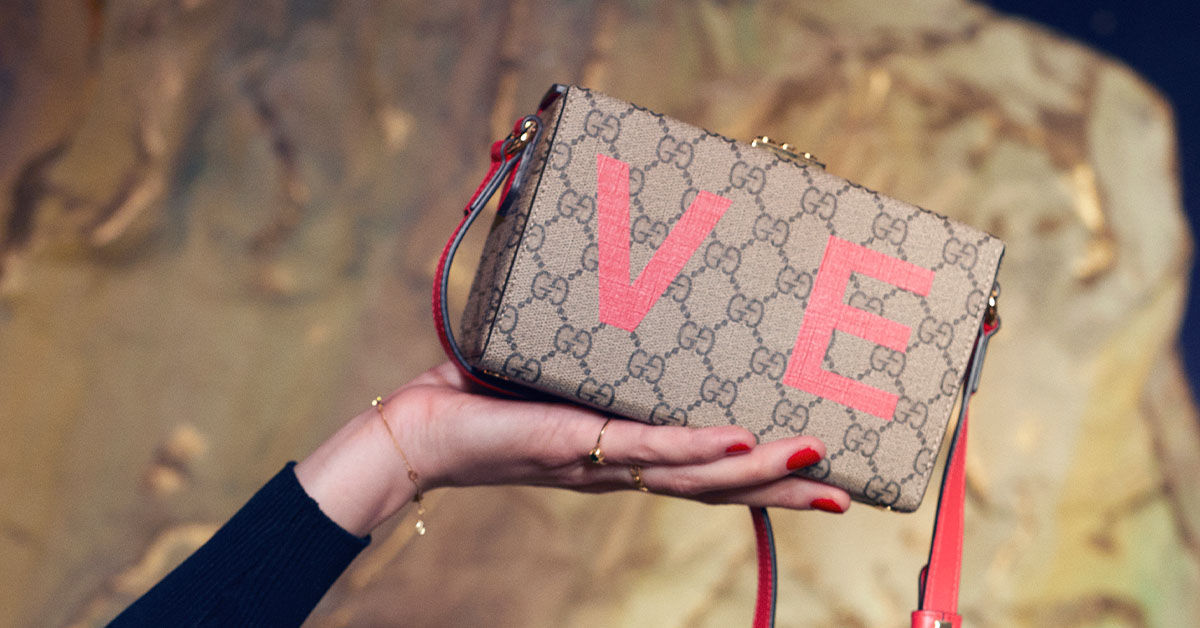 Gucci valentine's day bag hot sale
