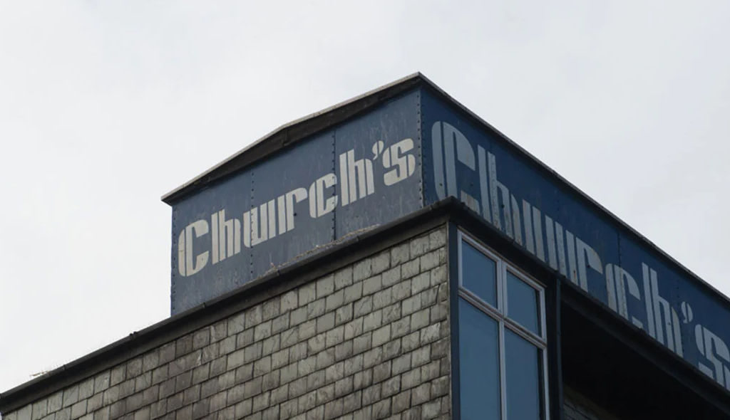 Church's shoe factory on sale