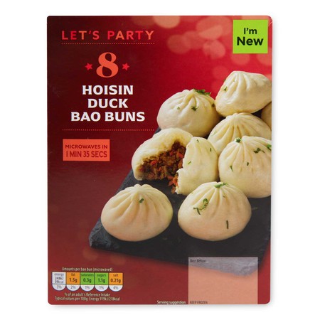 Hoisin Duck Bao Buns, 8 Pack