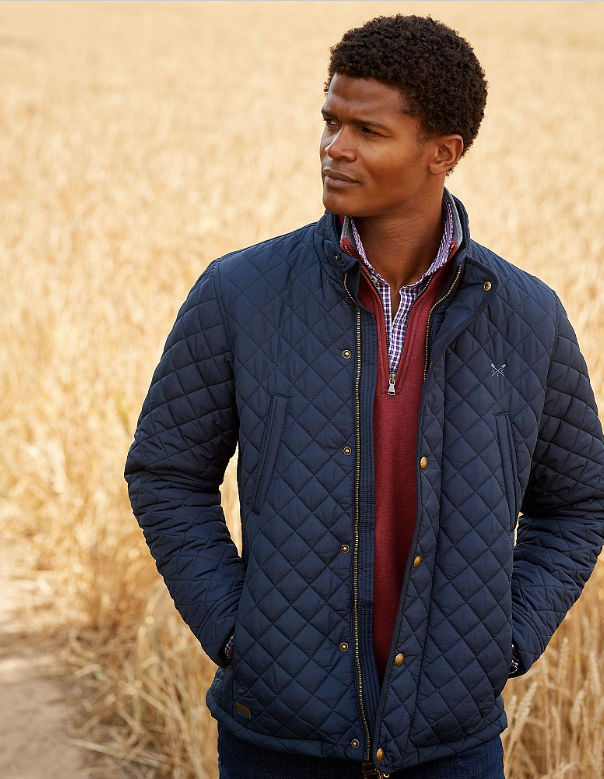 Crew clothing quilted jacket clearance