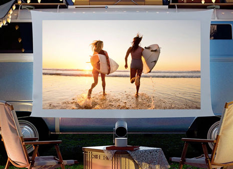 OMG - This Teeny Tiny Projector From Samsung Gives You HD TV Wherever You Go!