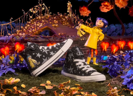 Step Into The Other World With This Limited Edition Converse x Coraline Collaboration
