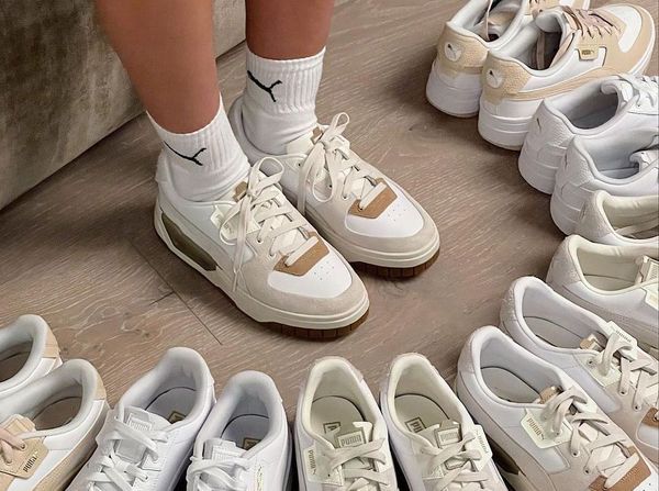 The Best White Trainers To Wear With Everything, Including Summer Dresses