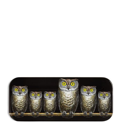 Fornasetti Civette Tray (60Cm)