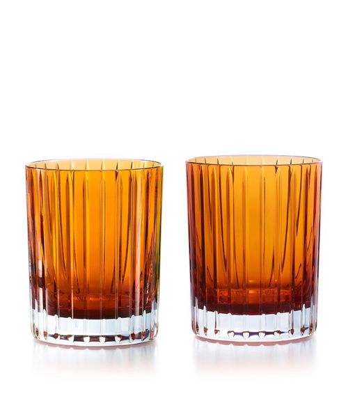 Baccarat Set Of 2 Large...