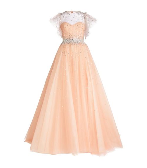 Monique Lhuillier Tulle...